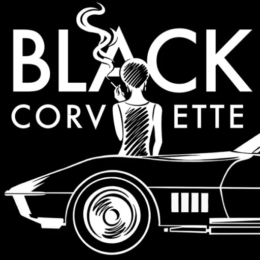 Logo Black Corvette