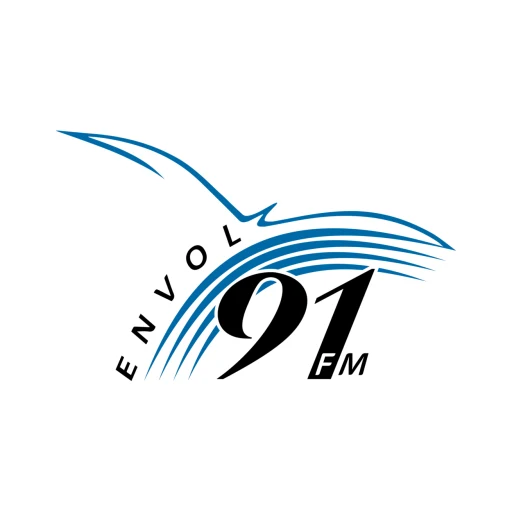 Logo Envol FM 91.1 Saint Boniface